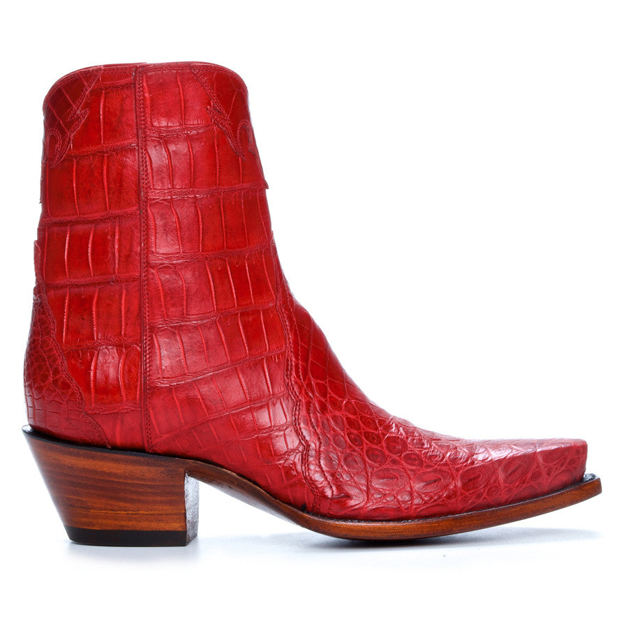 Full Crocodile Ankle Zipper - Back at the Ranch