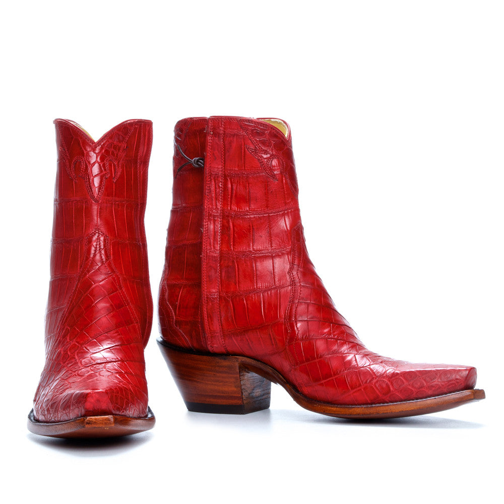 Full Crocodile Ankle Zipper - Back at the Ranch