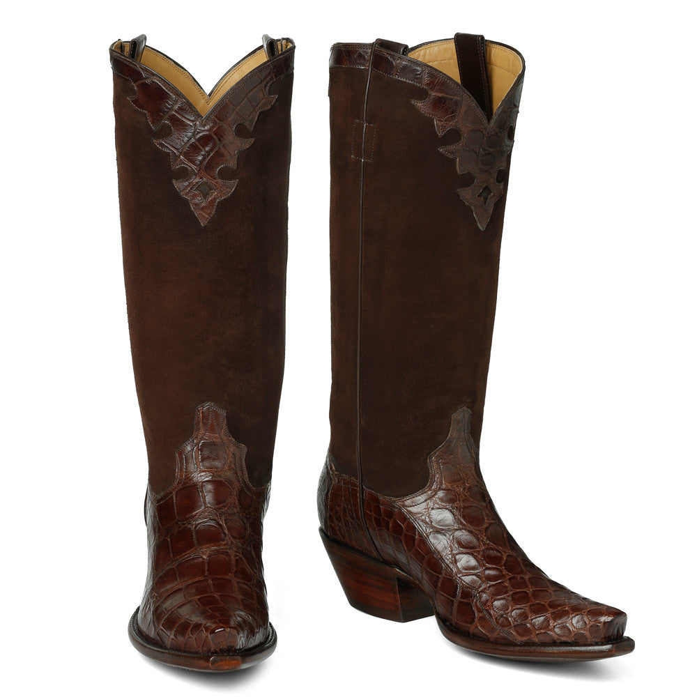 Fancy Crocodile with Nubuck 14" - Back at the Ranch